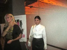 Keren Craig and Giovanna Battaglia in support of The True Cost